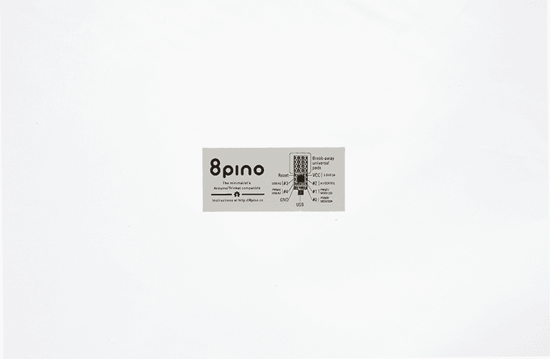 世界最小級のArduino互換基板「8pino」